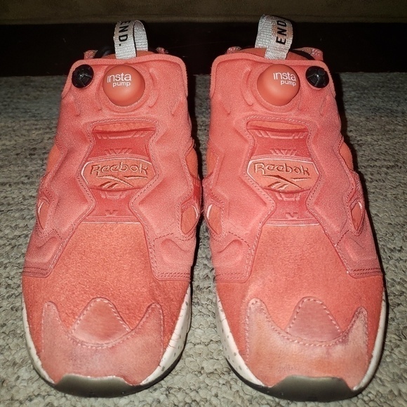 𝅺end. x Reebok Instapump Fury OG 'Pink Salmon' - Picture 2 of 4